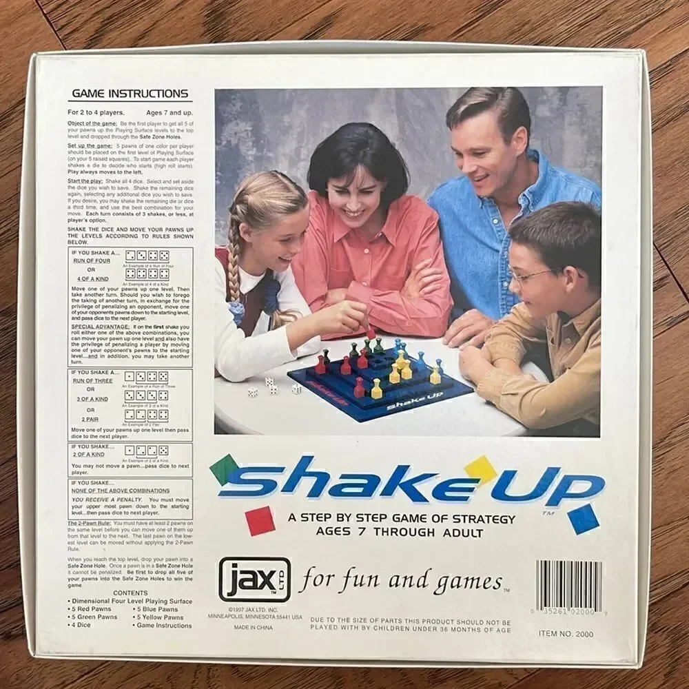 Shake up board game.  Max Ltd.  All pieces included.  Directions included.